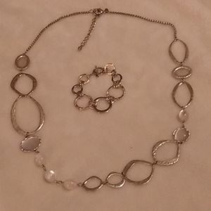 Ring necklace from Chico's and no brand bracelet